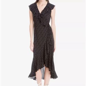 Max Studio Ruffled High-Low Dress